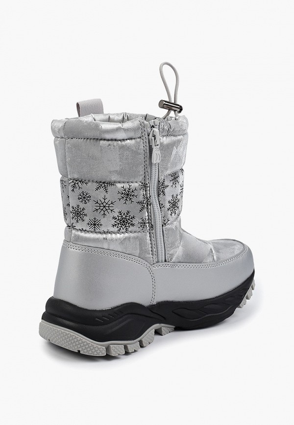 Дутики Kapika серебряный, размер 33, фото 3