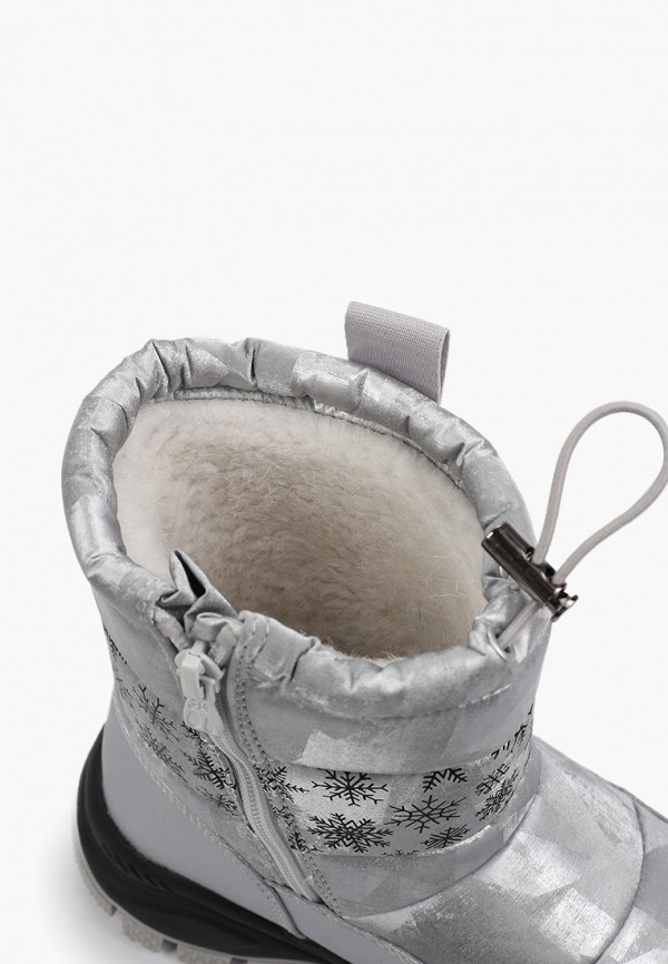 Дутики Kapika серебряный, размер 33, фото 6