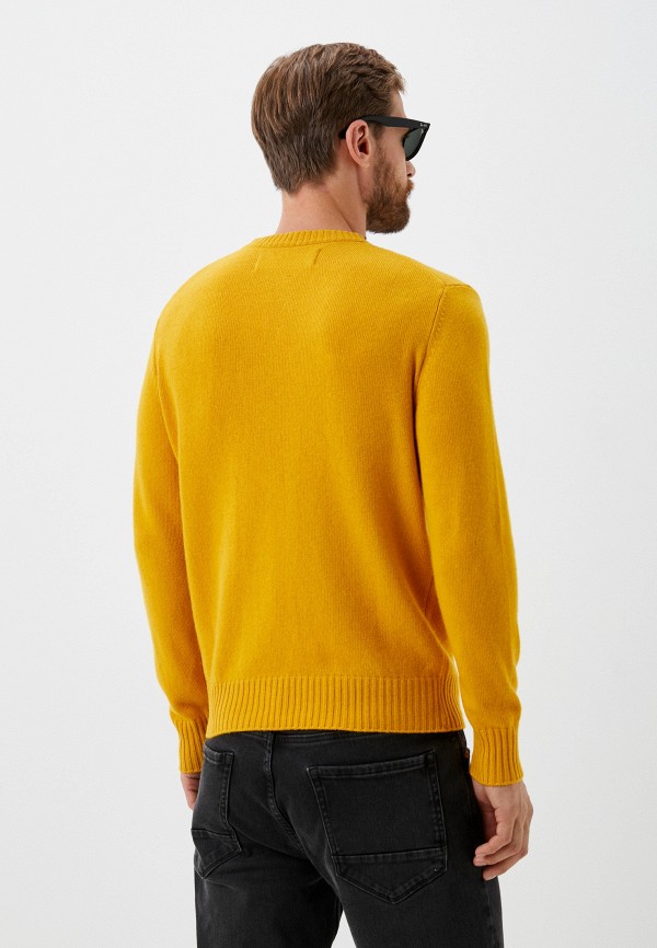 Джемпер United Colors of Benetton желтый, размер 48, фото 3