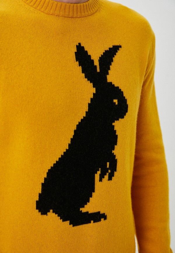 Джемпер United Colors of Benetton желтый, размер 48, фото 4