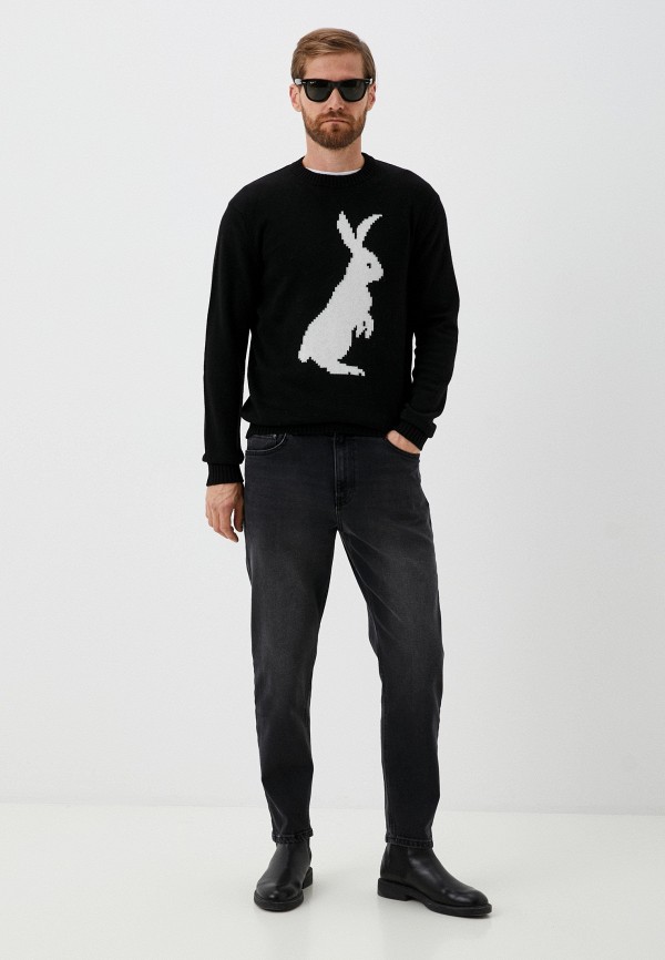 Джемпер United Colors of Benetton черный, размер 52, фото 2