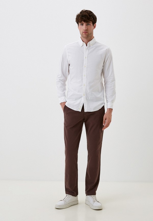 Брюки United Colors of Benetton коричневый, размер 56, фото 2