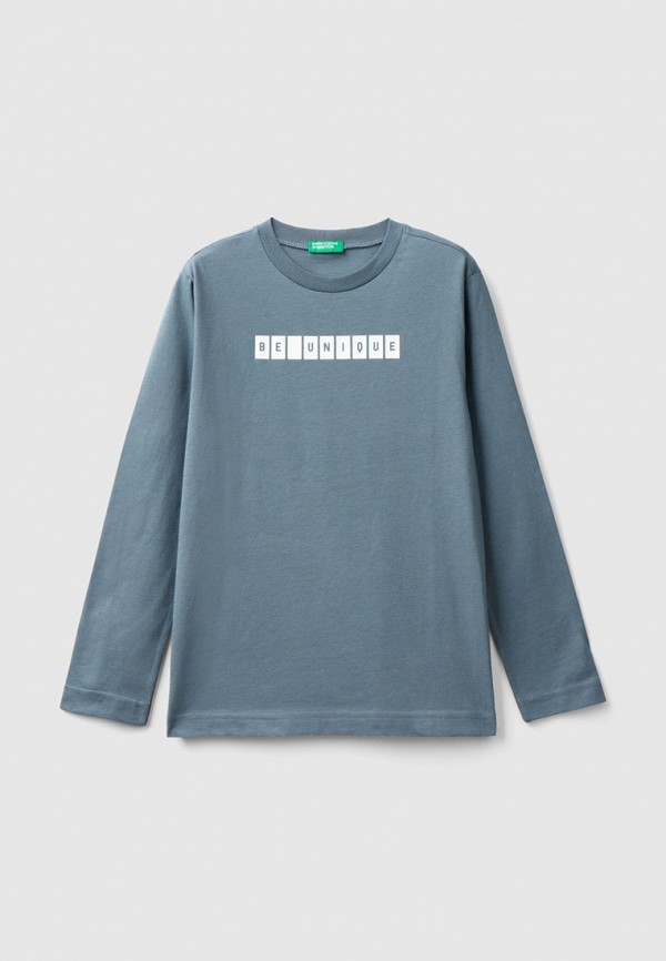 

Лонгслив United Colors of Benetton, Голубой