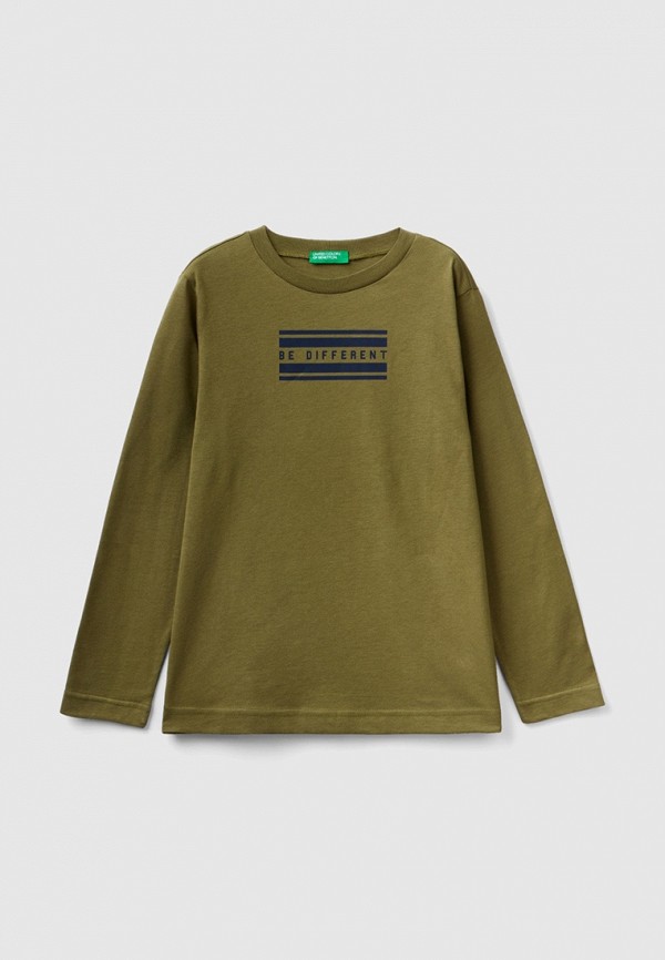 

Лонгслив United Colors of Benetton, Хаки