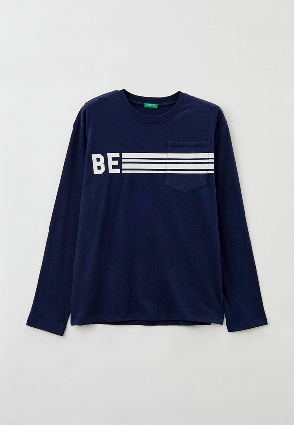 

Лонгслив United Colors of Benetton, Синий