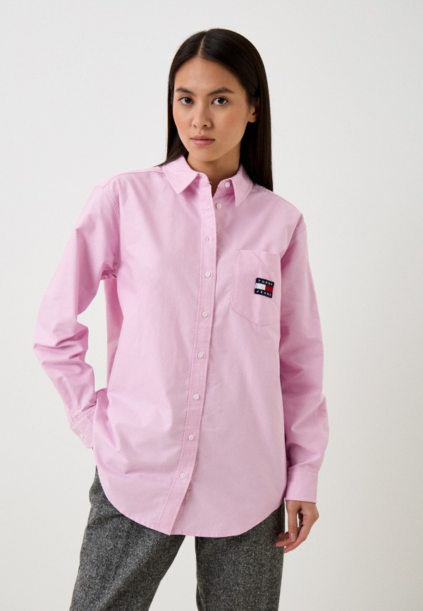 

Рубашка Tommy Jeans, Розовый