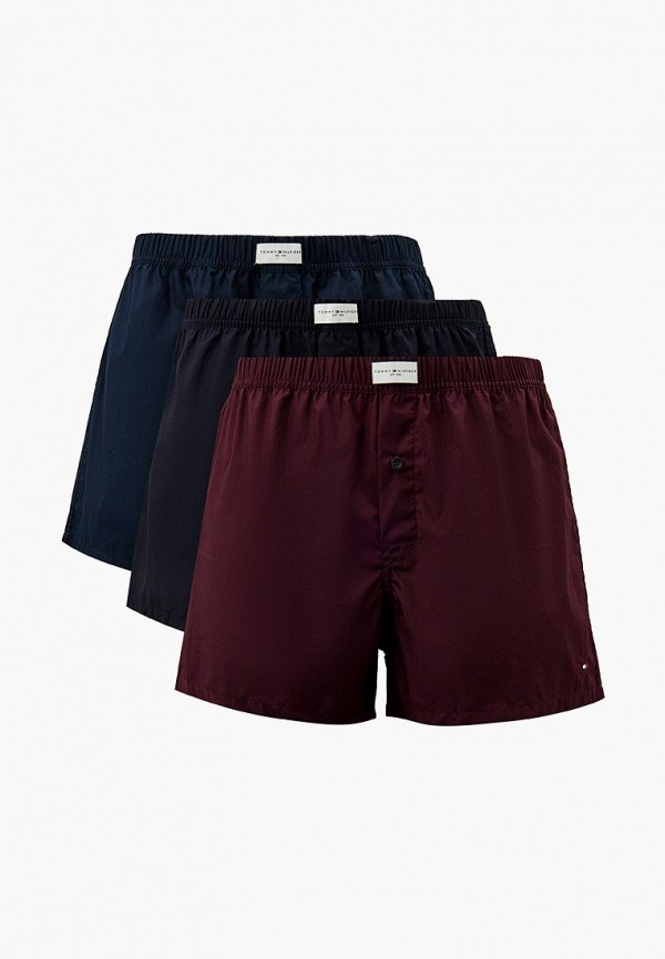 

Трусы 3 шт. Tommy Hilfiger, Разноцветный, 3P WOVEN BOXER