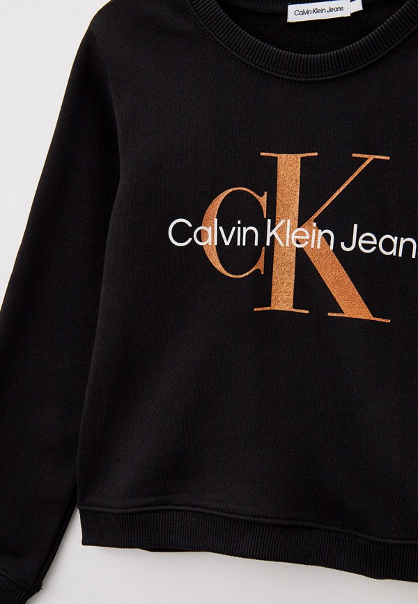 Свитшот Calvin Klein Jeans черный, размер 170, фото 3