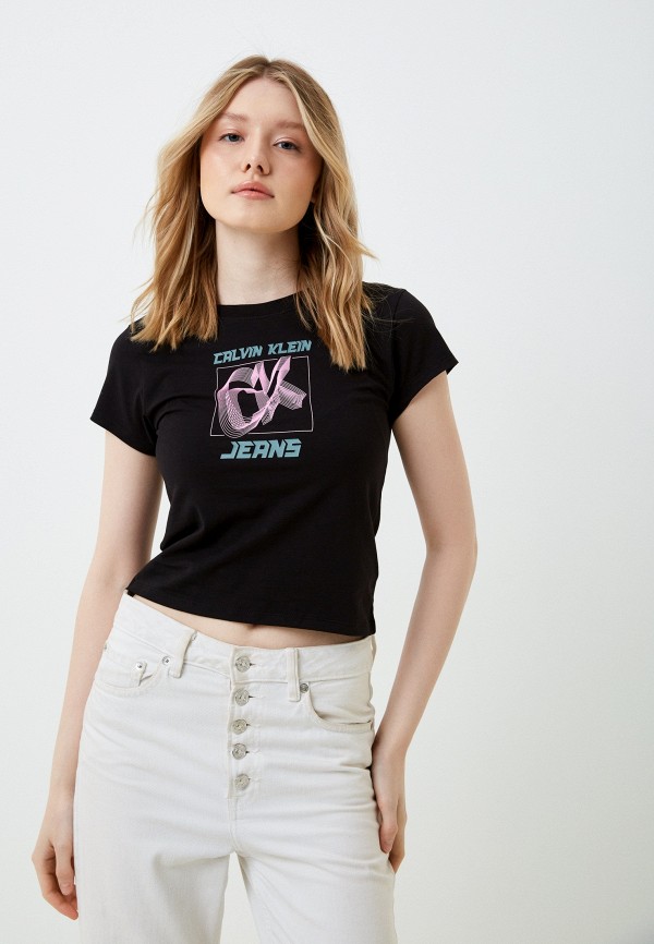 

Футболка Calvin Klein Jeans, Черный