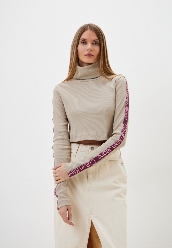

Водолазка Calvin Klein Jeans, Бежевый