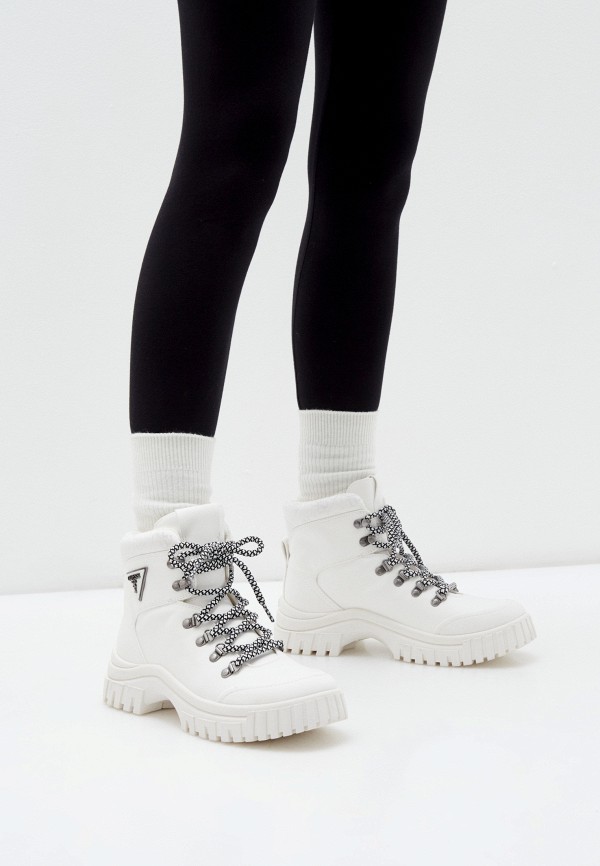 Ботинки Guess белый, размер 36, фото 6