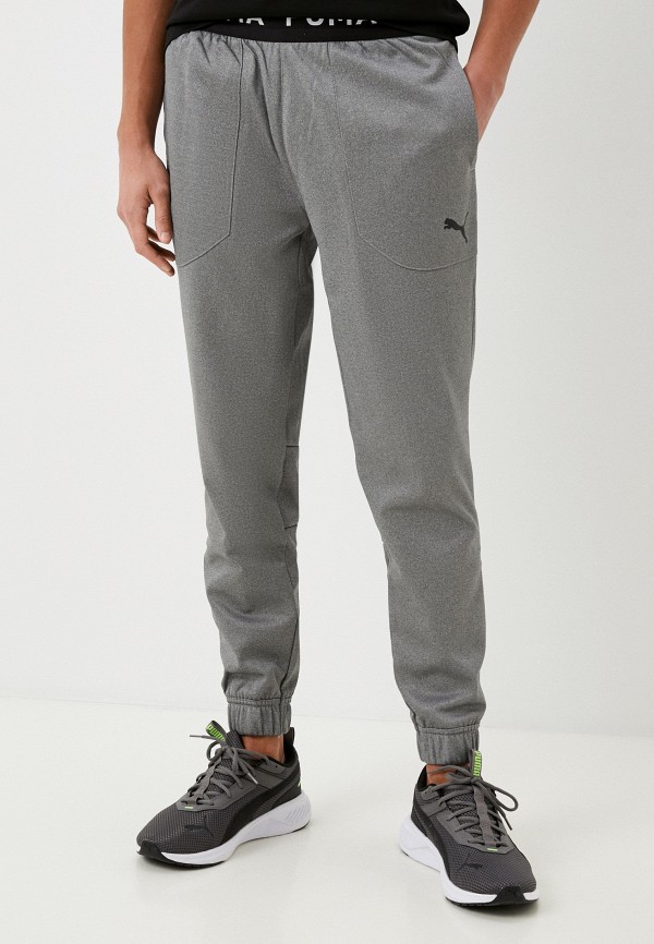 

Брюки спортивные PUMA, Серый, TRAIN PWR FLEECE JOGGER Medium Gray Heat