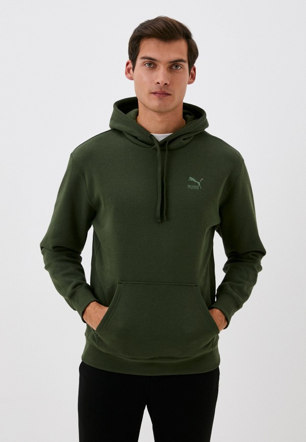 

Худи PUMA, Зеленый, Classics Small Logo Hoodie FL Myrtle