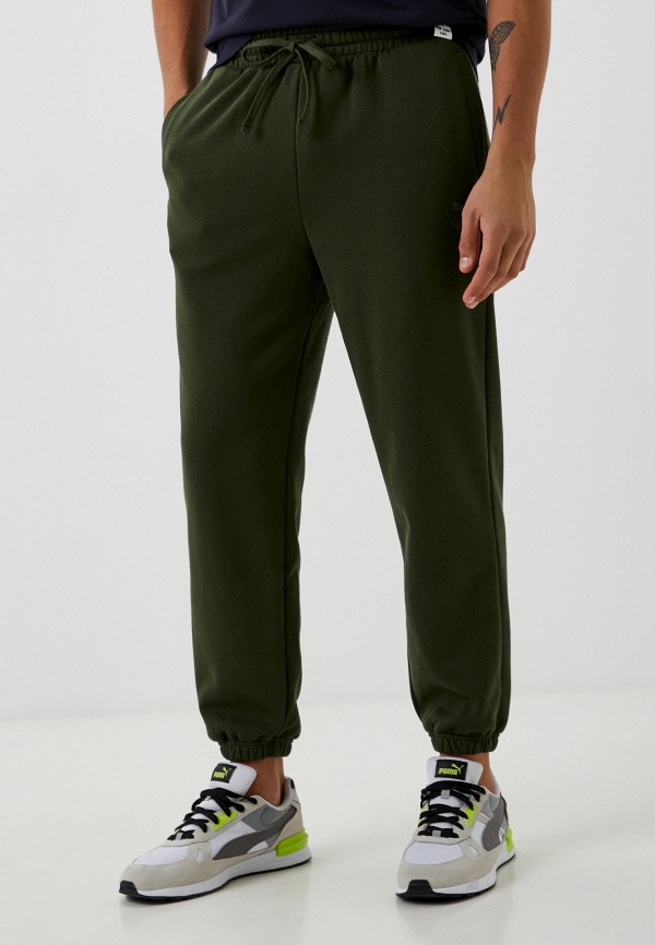 

Брюки спортивные PUMA, Хаки, Classics Small Logo Sweatpants FL Myrtle