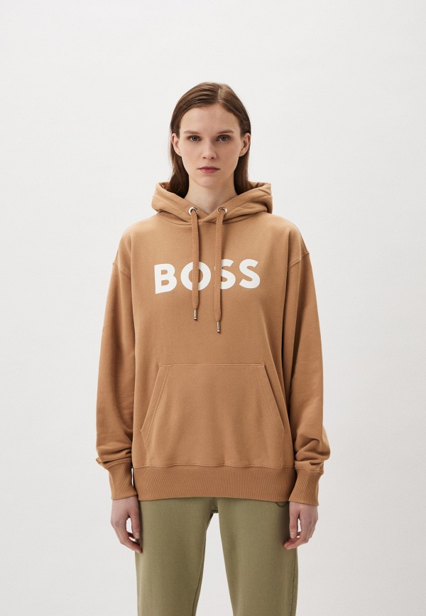 Худи Boss коричневого цвета