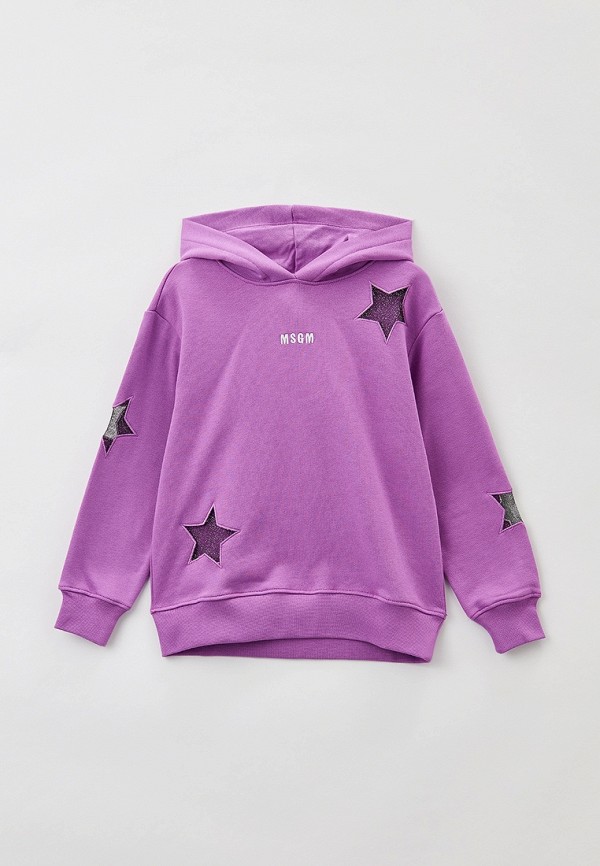 

Худи MSGM Kids, Фиолетовый