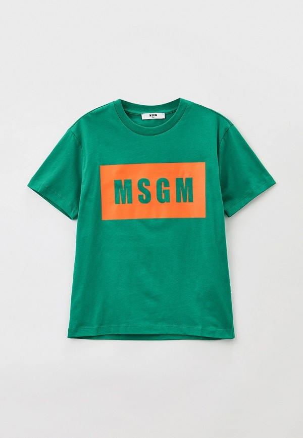 

Футболка MSGM Kids, Зеленый