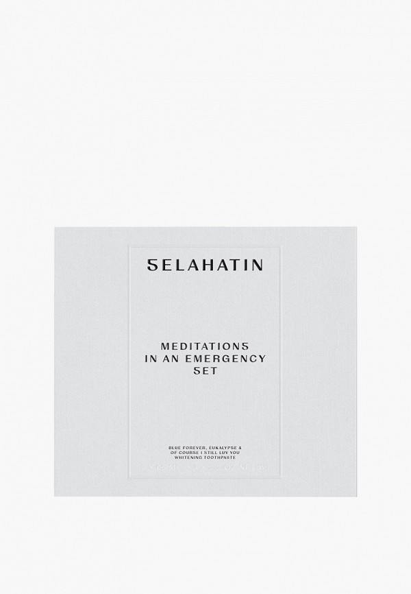 

Комплект зубных паст Selahatin, Прозрачный, Meditations In An Emergency Set (Whitening Toothpastes 65 мл*3: BLUE FOREVER; EUKALYPSE; OF COURSE I STILL LUV YOU) - набор отбеливающих зубных паст