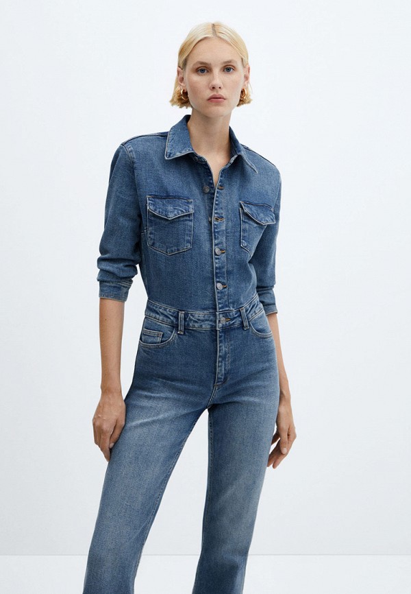 фото Комбинезон джинсовый mango