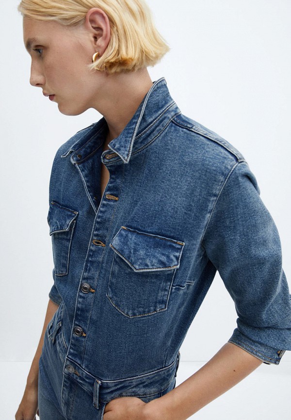 фото Комбинезон джинсовый mango