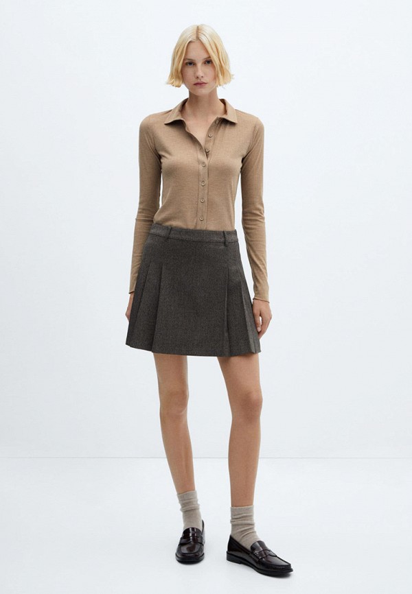 Кардиган Mango коричневый, размер 44, фото 2