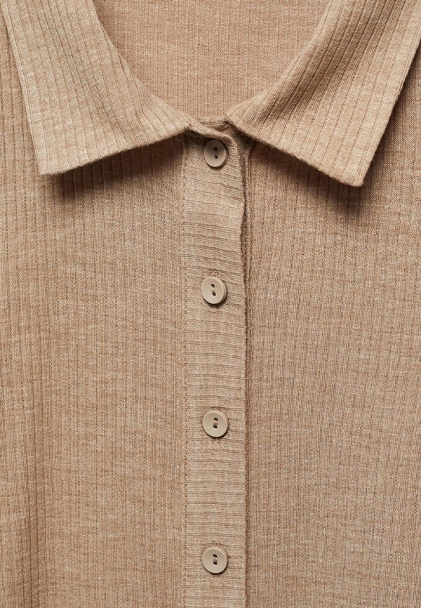 Кардиган Mango коричневый, размер 44, фото 4