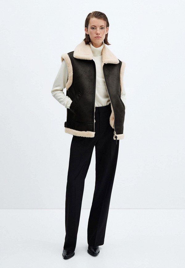 фото Жилет утепленный mango