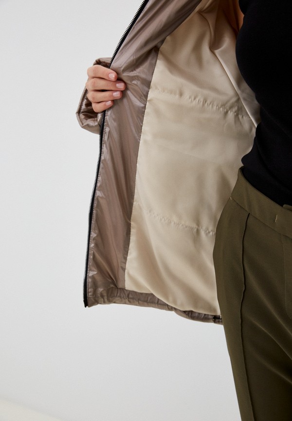 Куртка утепленная Nataliy Beate золотой, размер 48, фото 5