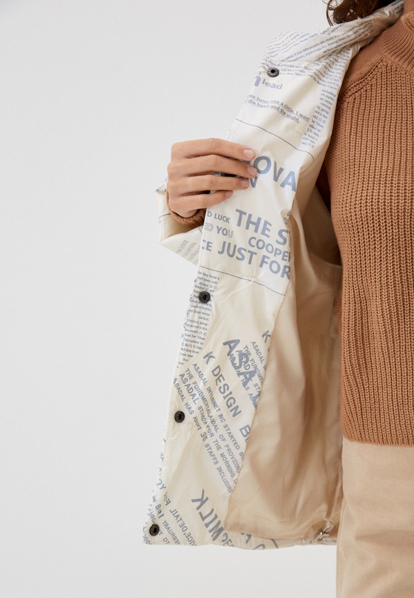 Куртка утепленная Nataliy Beate бежевый, размер 46, фото 5