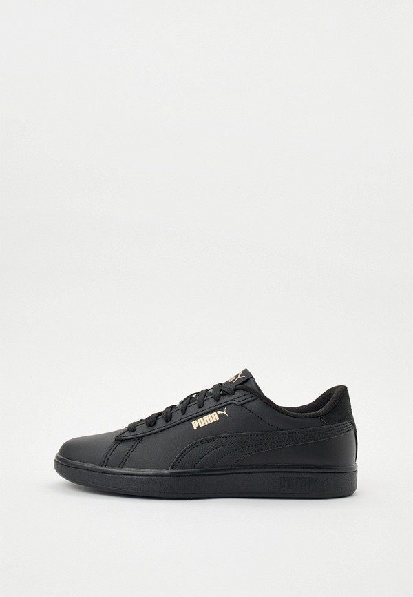 

Кеды PUMA, Черный, Puma Smash 3.0 L PUMA Black-PUMA Gold-PU