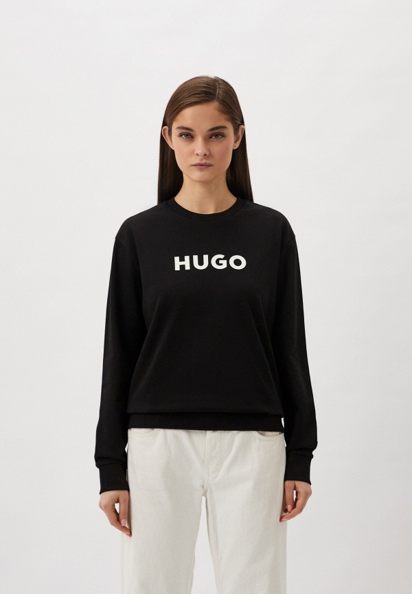 

Свитшот Hugo, Черный, The HUGO Sweater