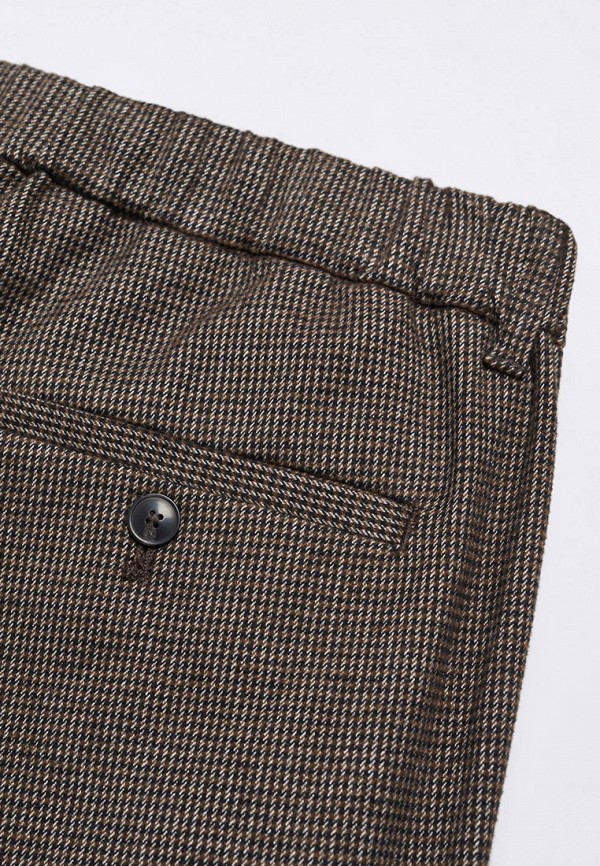 Брюки Mango Man коричневый, размер 42, фото 5