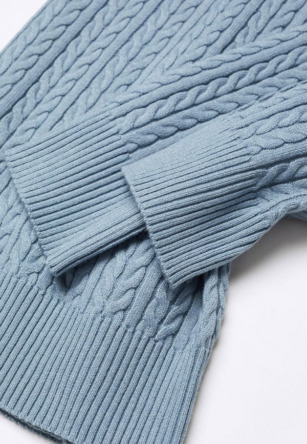 Джемпер Mango Man голубой, размер 58, фото 5