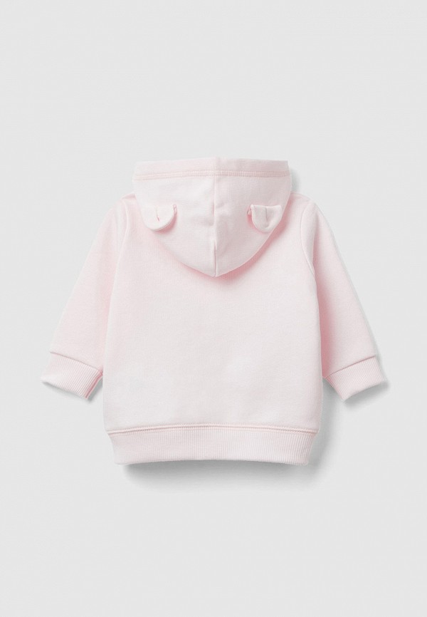 Толстовка United Colors of Benetton розовый, размер 74, фото 2