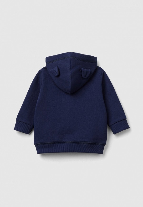 Толстовка United Colors of Benetton синий, размер 82, фото 2