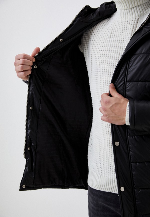 фото Куртка кожаная утепленная loft