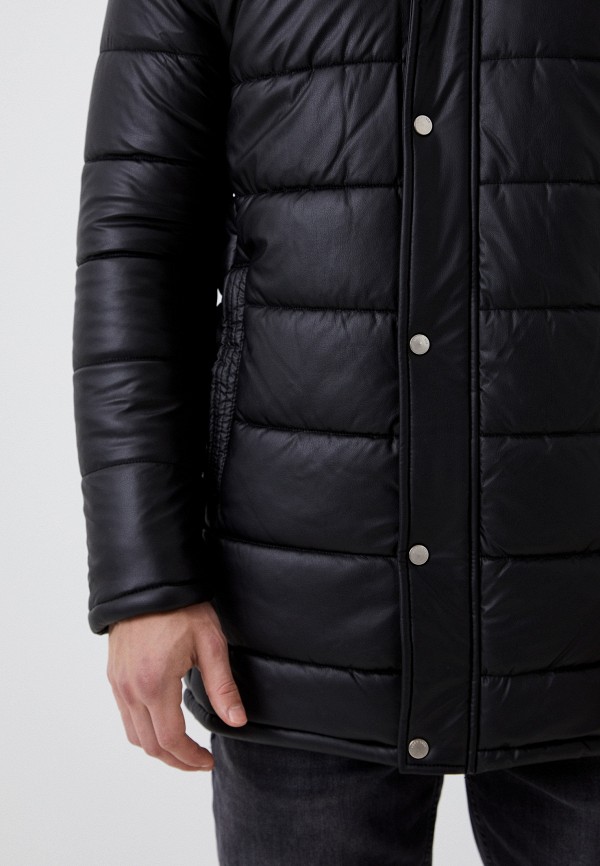 фото Куртка кожаная утепленная loft