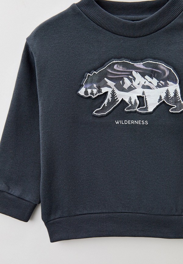 Свитшот Mayoral серый, размер 104, фото 3