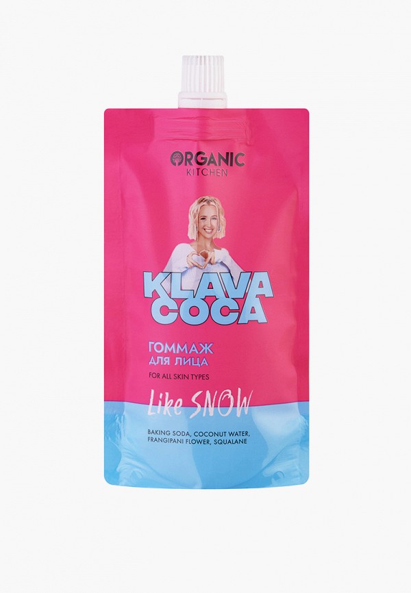 

Гоммаж для лица Organic Kitchen, Прозрачный