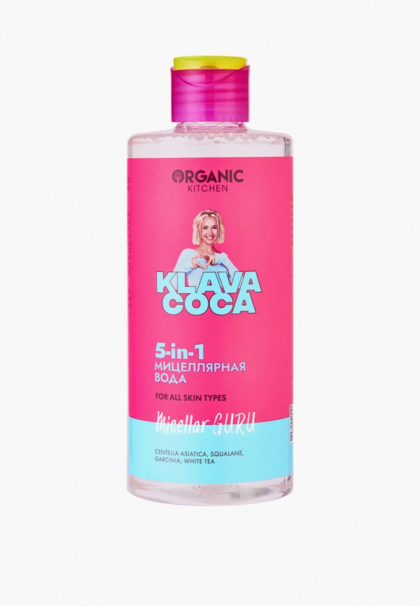 

Мицеллярная вода Organic Kitchen, Прозрачный