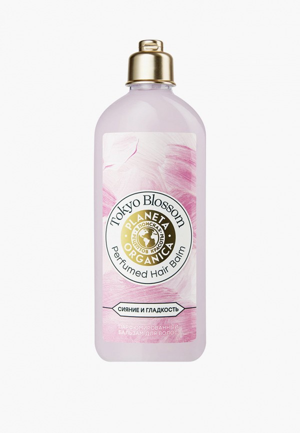 Бальзам для волос Planeta Organica SOUL&TRAVEL Tokyo Blossom \ Токийское Цветение, сияние и гладкость, Парфюмированный с чувственным и романтичным ароматом, 280 мл