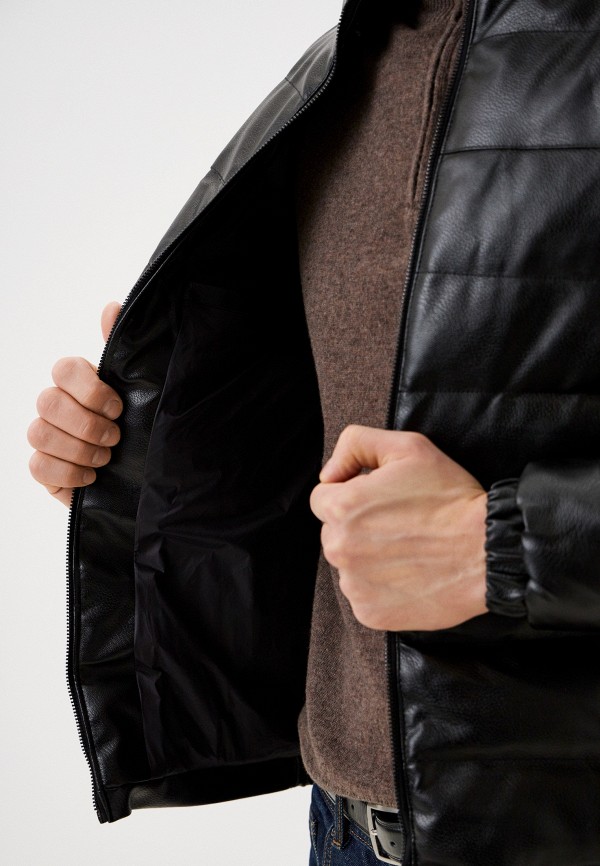 фото Куртка кожаная утепленная baker's