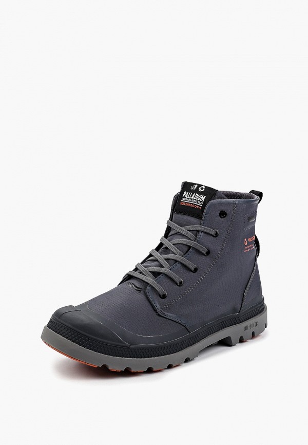 Ботинки Palladium серый, размер 44, фото 2