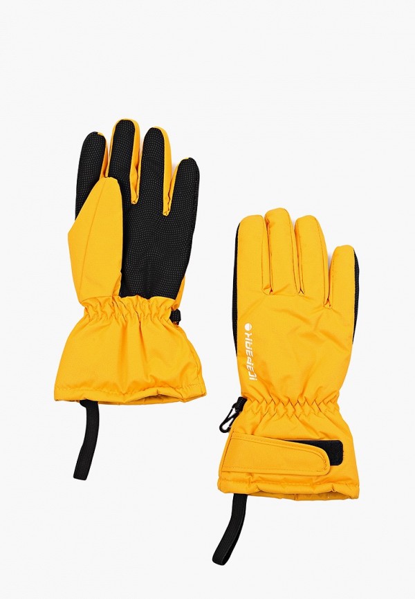Перчатки горнолыжные Icepeak желтого цвета