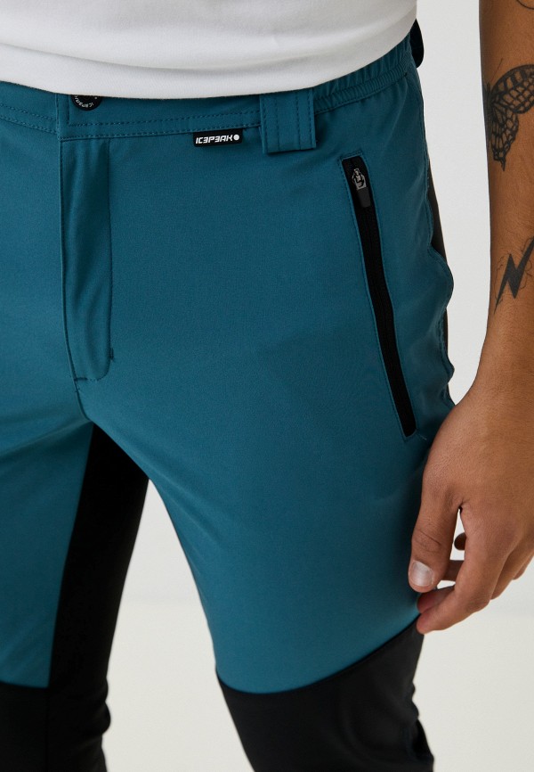 Брюки утепленные Icepeak бирюзовый, размер 52, фото 4