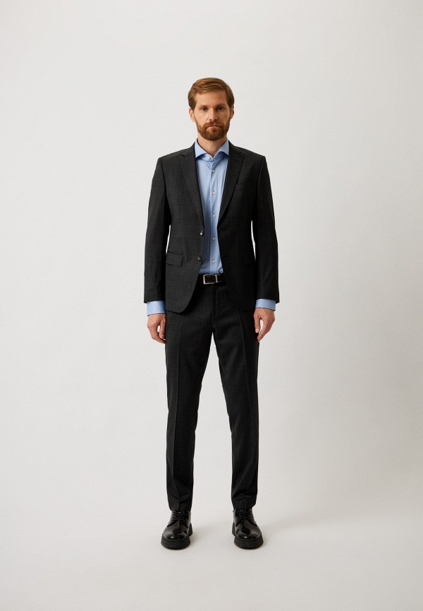 

Костюм классический Boss, Серый, H-Huge-2Pcs-224