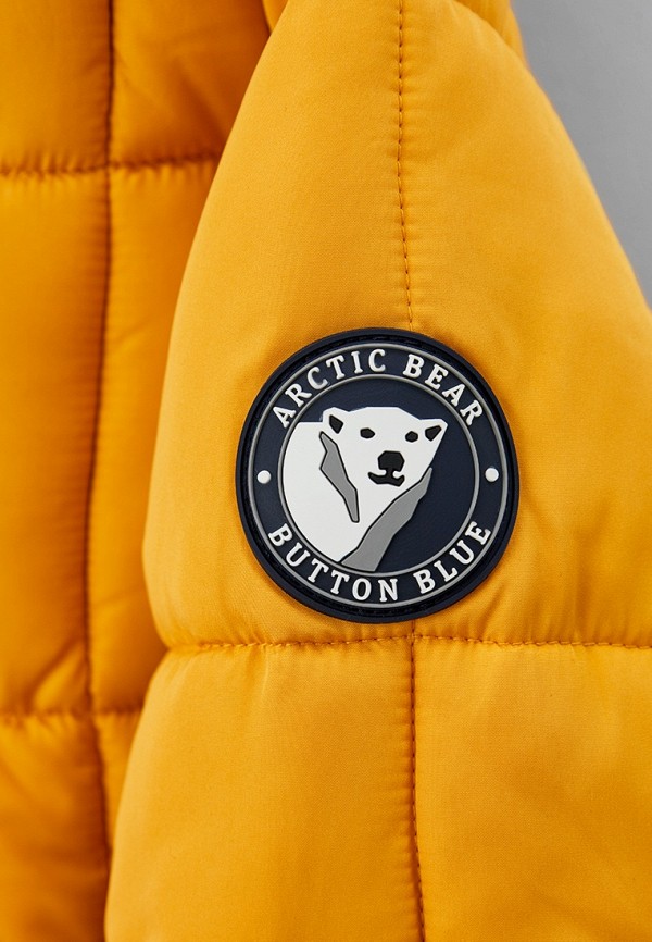 Куртка утепленная Button Blue желтый, размер 98, фото 4