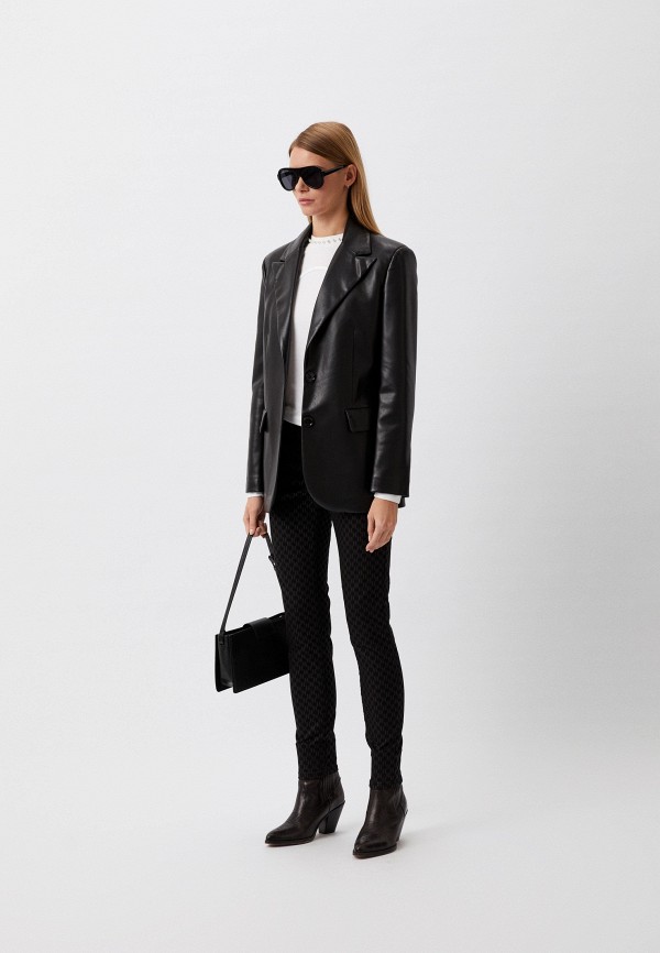 Лонгслив Karl Lagerfeld белый, размер 44, фото 2