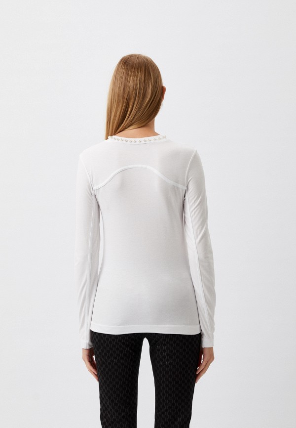 Лонгслив Karl Lagerfeld белый, размер 44, фото 3