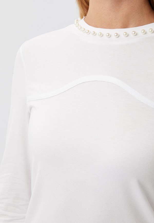 Лонгслив Karl Lagerfeld белый, размер 44, фото 4